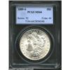 Image 1 : 1889-S $1 MS64 PCGS. A flashy and boldly struck near-Gem that has a remarkably undisturbed obvers...