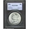 Image 1 : 1890 $1 MS64 PCGS. A flashy near-Gem that has a reasonable strike and only a hint of olive-gold c...