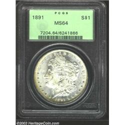 1891 $1 MS64 PCGS....