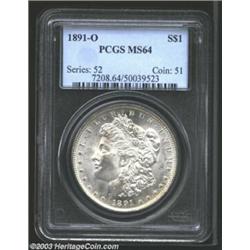 1891-O $1 MS64 PCGS....