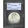 Image 1 : 1891-S $1 MS64 PCGS. Well struck and satiny, with hints of light toning here and there, and just...