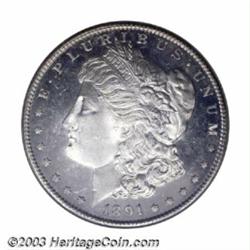 1891-S $1 MS65 Deep Mirror Prooflike NGC....