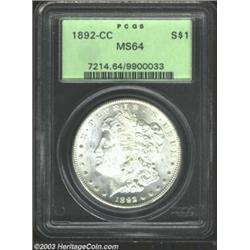 1892-CC $1 MS64 PCGS....