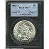 1892-O $1 MS64 PCGS. The peak of the 2 in the date is repunched. The light tan patina is more evi...
