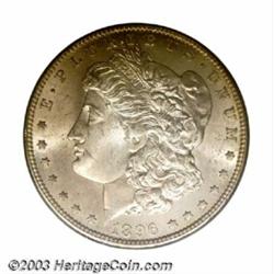1896-S $1 MS64 PCGS. Even though 5 million pieces were struck of the 1896-S Dollar, and it is a c...