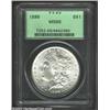 Image 1 : 1898 $1 MS66 PCGS. A highly lustrous Gem that is brilliant aside from a hint of gold color on Lib...