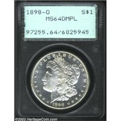 1898-O $1 MS64 Deep Mirror Prooflike PCGS....