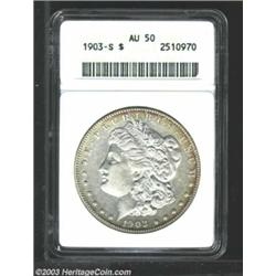1903-S $1 AU50 ANACS....