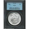 Image 1 : 1904 $1 MS64 PCGS. Sharply struck and carefully preserved, with good luster, this example display...