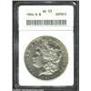 Image 1 : 1904-S $1 AU53 ANACS. Freckles of tobacco-brown patina frequent the peripheries of this briefly c...