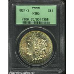 1921-S $1 MS65 PCGS....