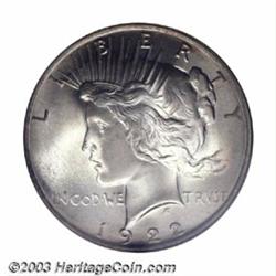 1922 $1 MS67 PCGS....