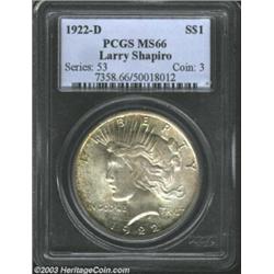 1922-D $1 MS66 PCGS....
