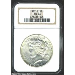 1922-S $1 MS65 NGC....