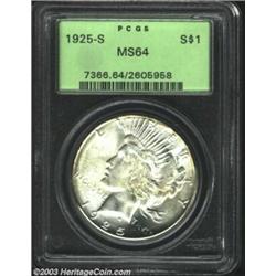 1925-S $1 MS64 PCGS....