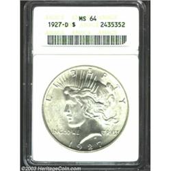1927-D $1 MS64 ANACS....