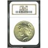 Image 1 : 1928 $1 MS64 NGC. Soft golden patina does not distract from the bright, underlying luster. Well s...