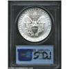 Image 2 : 1991 $1 Silver Eagle MS69 PCGS. WTC Ground Zero Recovery....