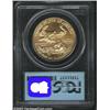 Image 2 : 1998 G$50 One-Ounce Gold Eagle MS69 PCGS. WTC Ground Zero Recovery....