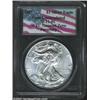 Image 1 : 2001 $1 Silver Eagle Gem Uncirculated PCGS....