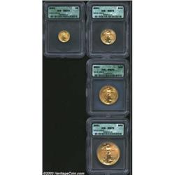 2001 G$5 Tenth-Ounce Gold Eagle MS70 ICG, a flawless example, LIBERTY is strike doubled; <B>2001...