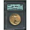 Image 1 : 2001 G$50 One-Ounce Gold Eagle MS70 ICG....