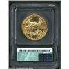 Image 2 : 2001 G$50 One-Ounce Gold Eagle MS70 ICG....