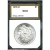 Image 1 : 1879-O $1 Morgan Dollar MS63 PCI (MS61)....