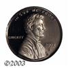 Image 1 : 2002-S 1C Cent--Struck on 10C Planchet--PR66 Deep Cameo Uncertified....