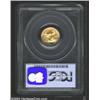 Image 2 : 1999-W Tenth-Ounce Gold Eagle $5 --Struck with Unfinished Proof Dies--MS69 PCGS....