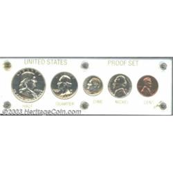 An Uncertified 1940 Proof Set housed in the original cellophane envelopes. The set includes: <B>C...