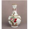 Image 3 : A CHINESE FAMILLE ROSE PORCELAIN VASE OF NINE-PEACHES