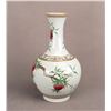 Image 5 : A CHINESE FAMILLE ROSE PORCELAIN VASE OF NINE-PEACHES