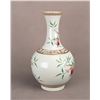 Image 6 : A CHINESE FAMILLE ROSE PORCELAIN VASE OF NINE-PEACHES