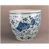 Image 3 : A CHINESE BLUE AND WHITE PORCELAIN URN
