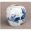 Image 1 : A CHINESE BLUE AND WHITE DENG KE JAR
