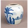 Image 6 : A CHINESE BLUE AND WHITE DENG KE JAR