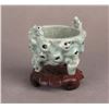 Image 3 : A CHINESE CRACKLE-GLAZED PORCELAIN CENSER