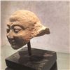 Image 2 : A STONE HUMAN HEAD SCULPTURE