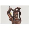 Image 2 : A CHINESE BOX WOOD FIGURAL STATUE