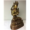 Image 2 : A GILT BUDDHA STATUE
