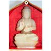 Image 4 : A JADE BUDDHA STATUE IN NICHE