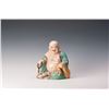 Image 1 : A CHINESE FAMILLIE ROSE PORCELAIN SMILING BUDDHA