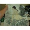 Image 1 : A CHINESE PAINTING OF A NUDE WOMAN