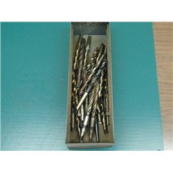 Lot of Misc Used Tapered Drill Bits