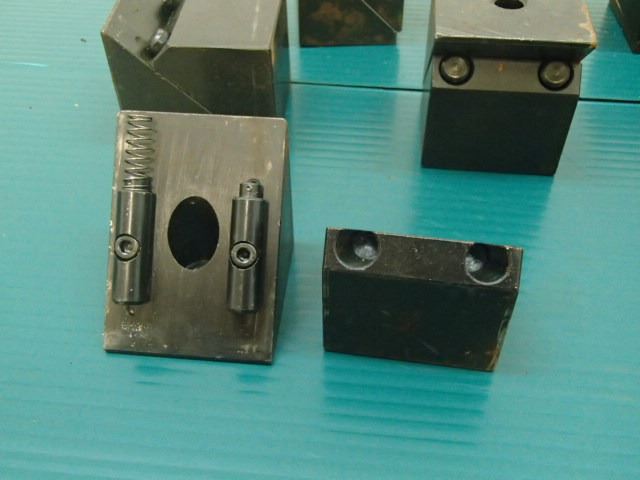 Backup Block for Hold Down Clamp, Spring Loaded