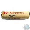 Image 1 : Estate lot of 1929 George V Canada 1-cent Roll of 50pcs as stated on holder. Sold as is, No Returns