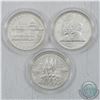 Image 1 : 2001, 2002 and 2003 United States of America Silver Proof One dollar Commemorative Coins. You will r