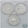 Image 2 : 2001, 2002 and 2003 United States of America Silver Proof One dollar Commemorative Coins. You will r