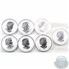 Image 2 : Estate Lot 7x 2016 $5 Privy Mark 1oz .9999 Fine Silver Maple Leaf Coins (Tax Exempt) All Different! 